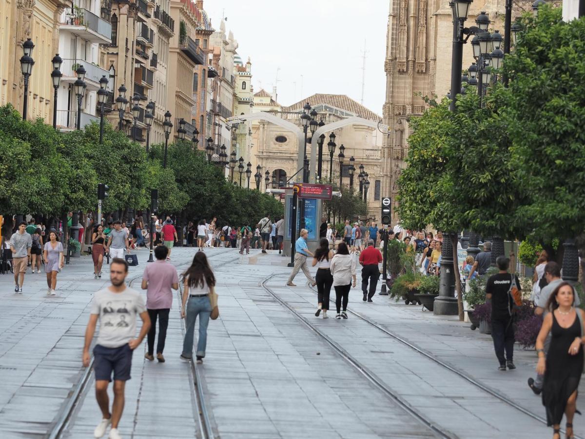 Apartamento Cruz Roja A Sevilla Eksteriør billede